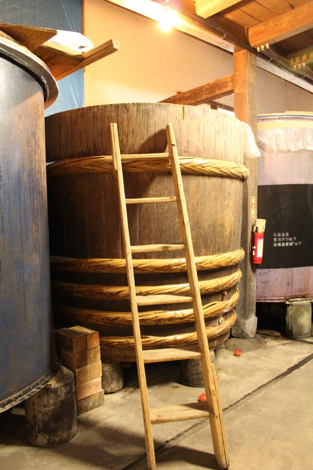 珍しい木の樽
