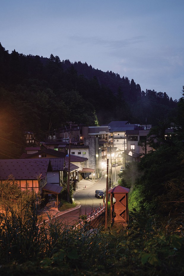 松之山温泉郷でのんびりと