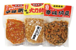 大力納豆の【味付納豆詰め合わせ】